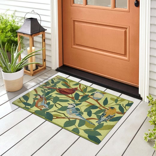 Birds Of A Feather Indoor/Outdoor Rug