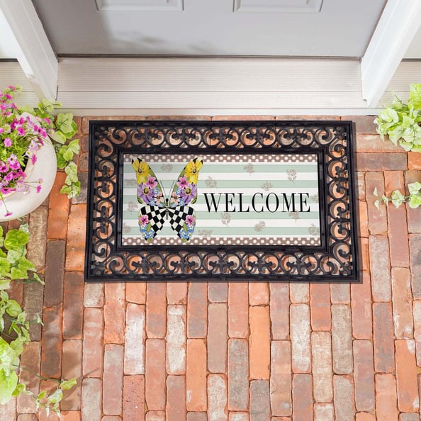 Courtly Check Butterfly Sassafras Switch Mat