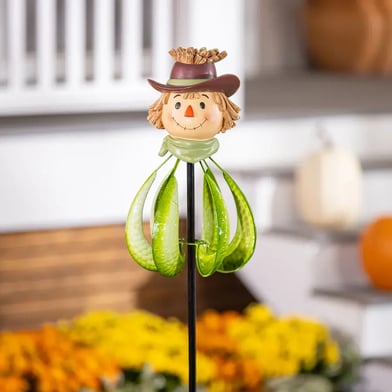 Scarecrow Fall Wind Spinner