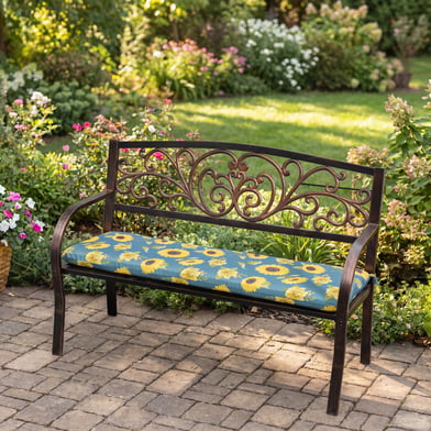 Classic Swing/Bench Cushion with Ties